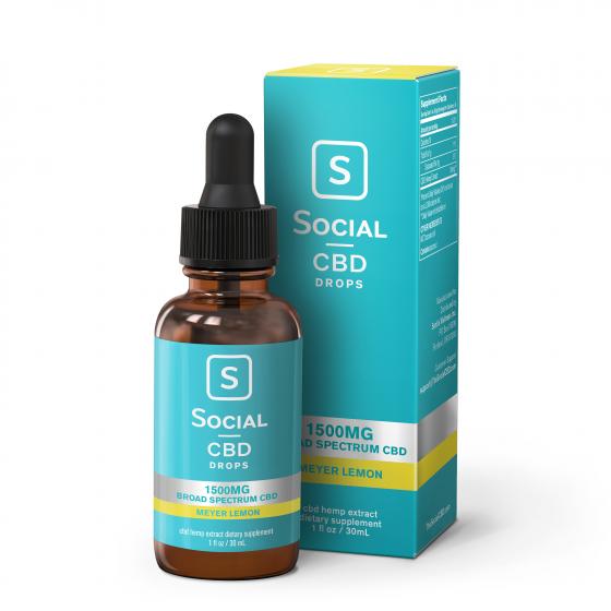 Meyer Lemon Broad Spectrum Drops
