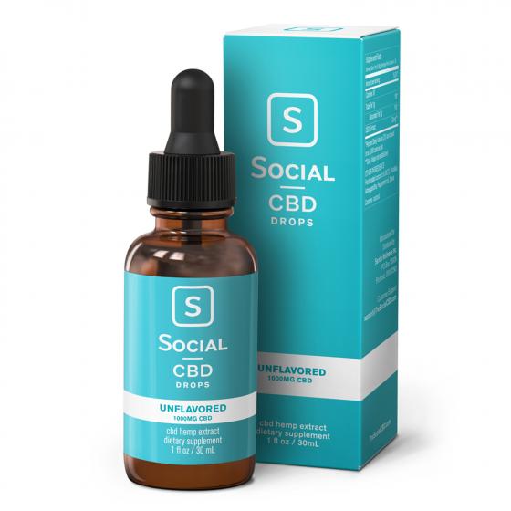 Unflavored Drops 1000mg