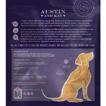 Austin and Kat CBD Biscuits 10mg Extra Strength