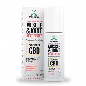 Green Roads Muscle & Joint Heat Relief 500 mg