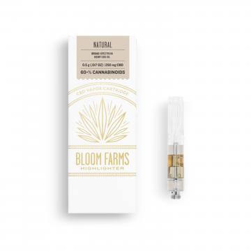 Natural CBD Vapor Cartridge - 0.5 g
