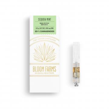 Sequoia Mint CBD Vape Cartridge - 0.5 mg